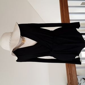 White House Black Market black topper SZ XS